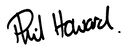 Phil Howard signature